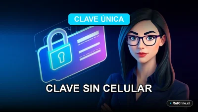 Guía para activar la Clave Única del Estado de Chile siendo extranjero y sin número de teléfono móvil chileno. Tutorial 2026.