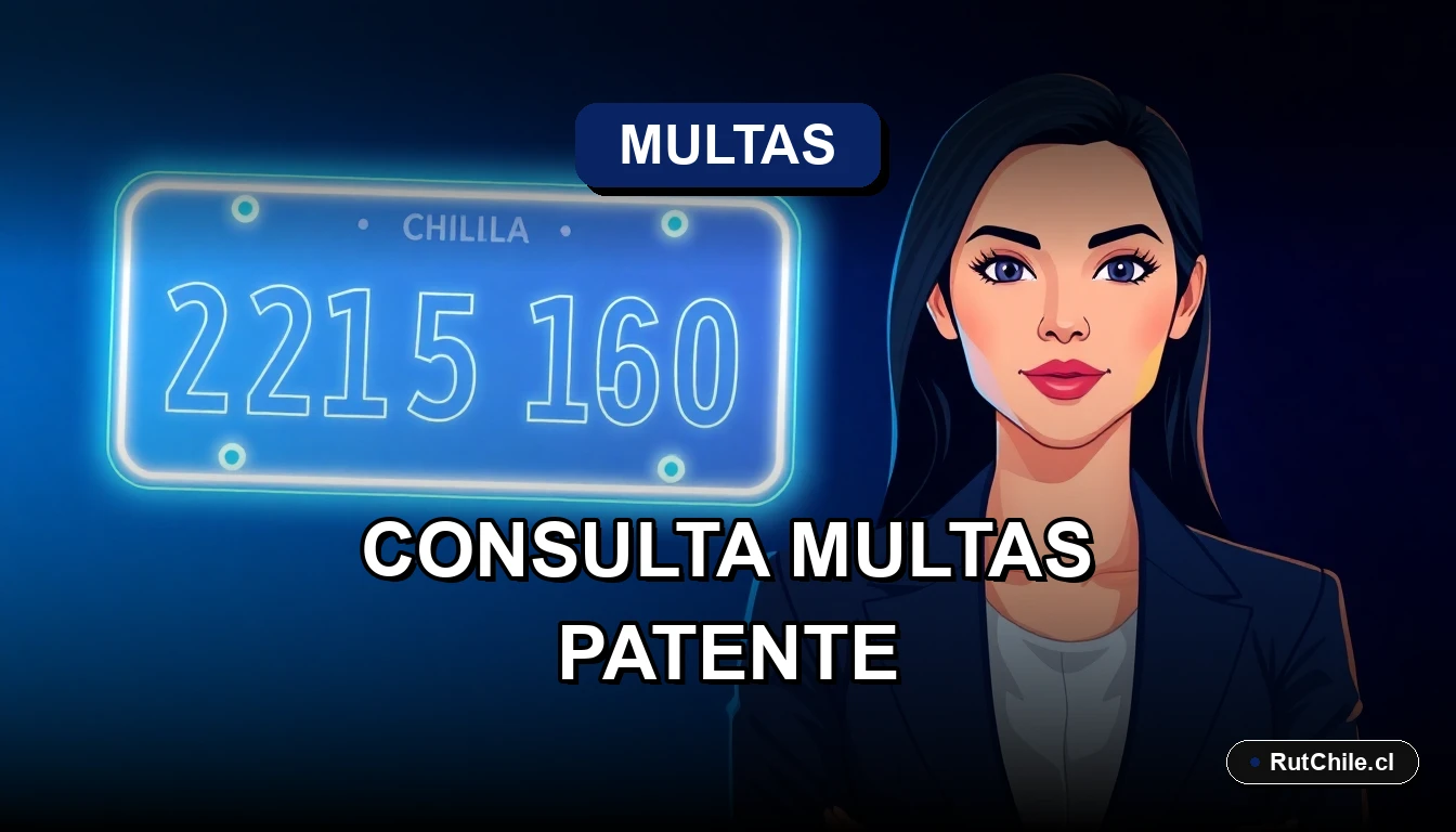 Guía para consultar multas por patente de vehículo en el Registro Civil de Chile - 2026
