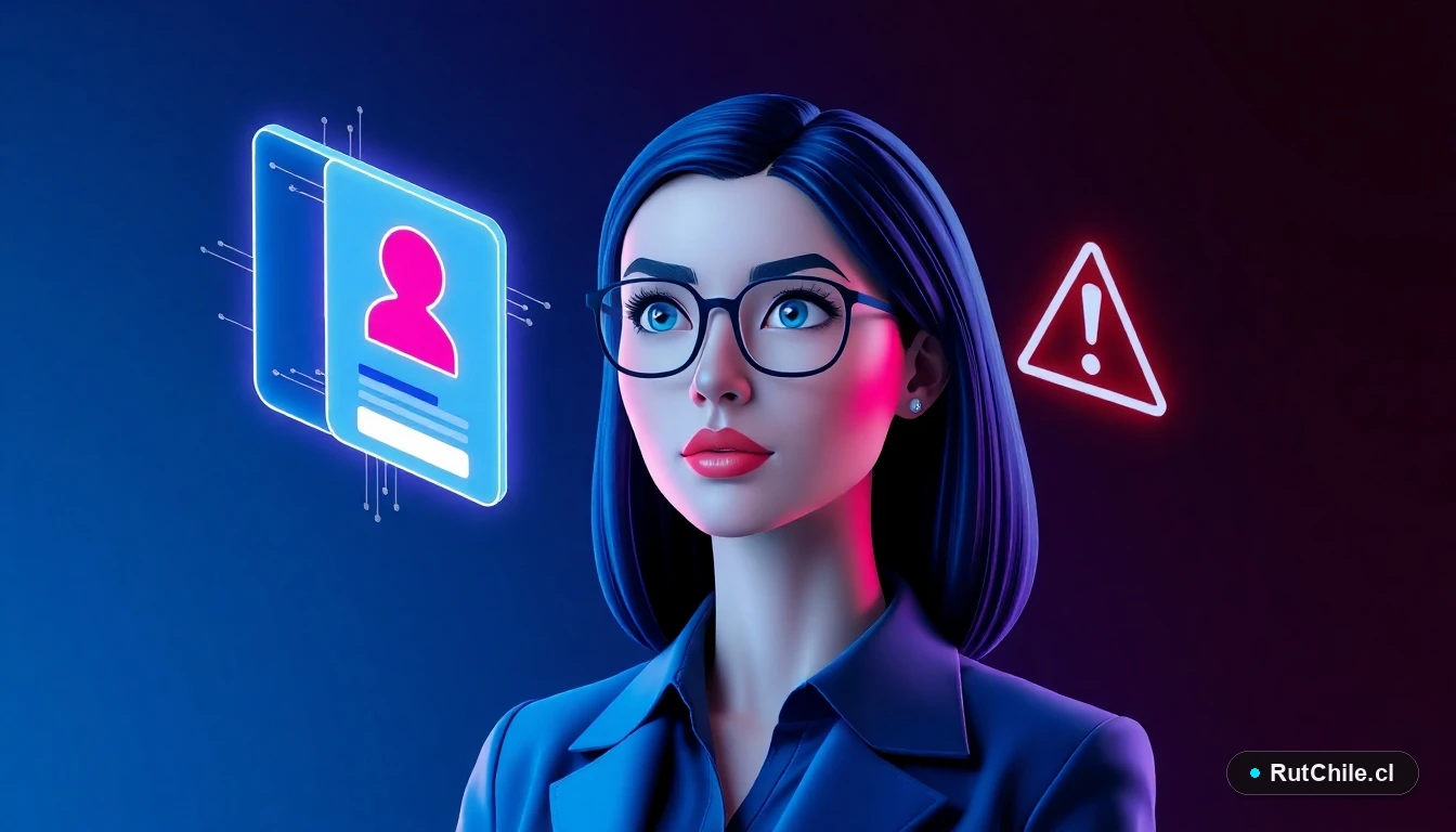 Ilustración 3D de analista de ciberseguridad revisando errores comunes en verificación de identidad digital