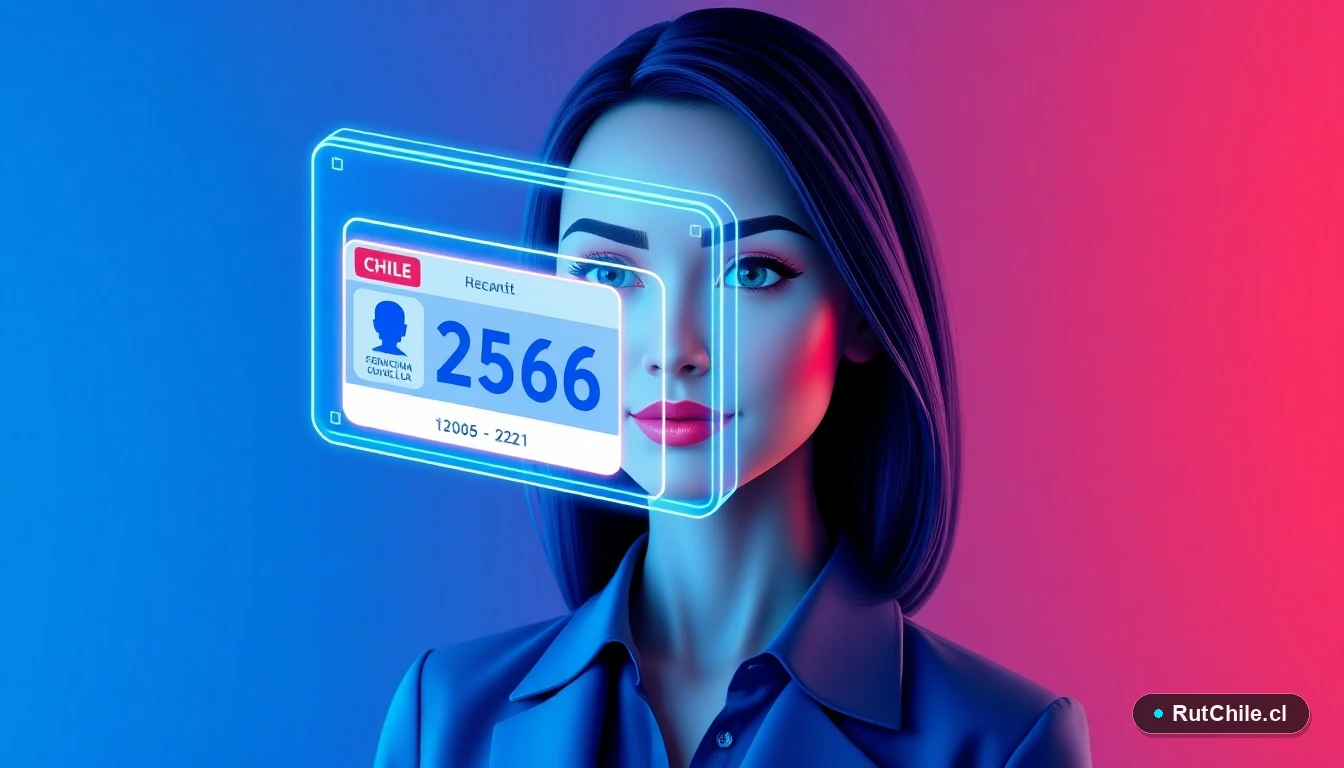 Mujer experta en ciberseguridad verificando datos de patente de auto en una pantalla holográfica digital.